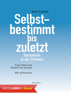 cover image of Selbstbestimmt bis zuletzt